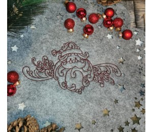 Stickserie - White Christmas Line Art